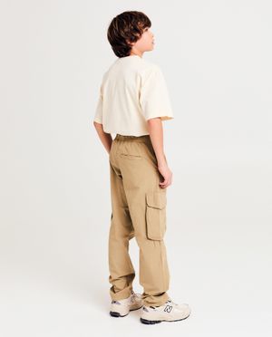 Broeken - Bruine broek, loose fit, 116-164