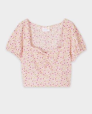 Hemden - Top met bloemenprint, XS-L