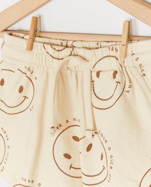 Shorts - Short imprim&eacute;, Have a nice day, 62-92
