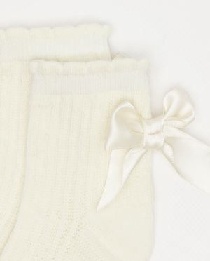 Chaussettes - Bas avec n&oelig;uds
