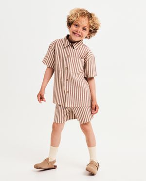 Chemises - Chemise &agrave; rayures, loose fit, 92-128