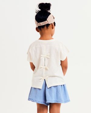 T-shirt avec des petits n&oelig;uds, 92-128 - NICEfamily