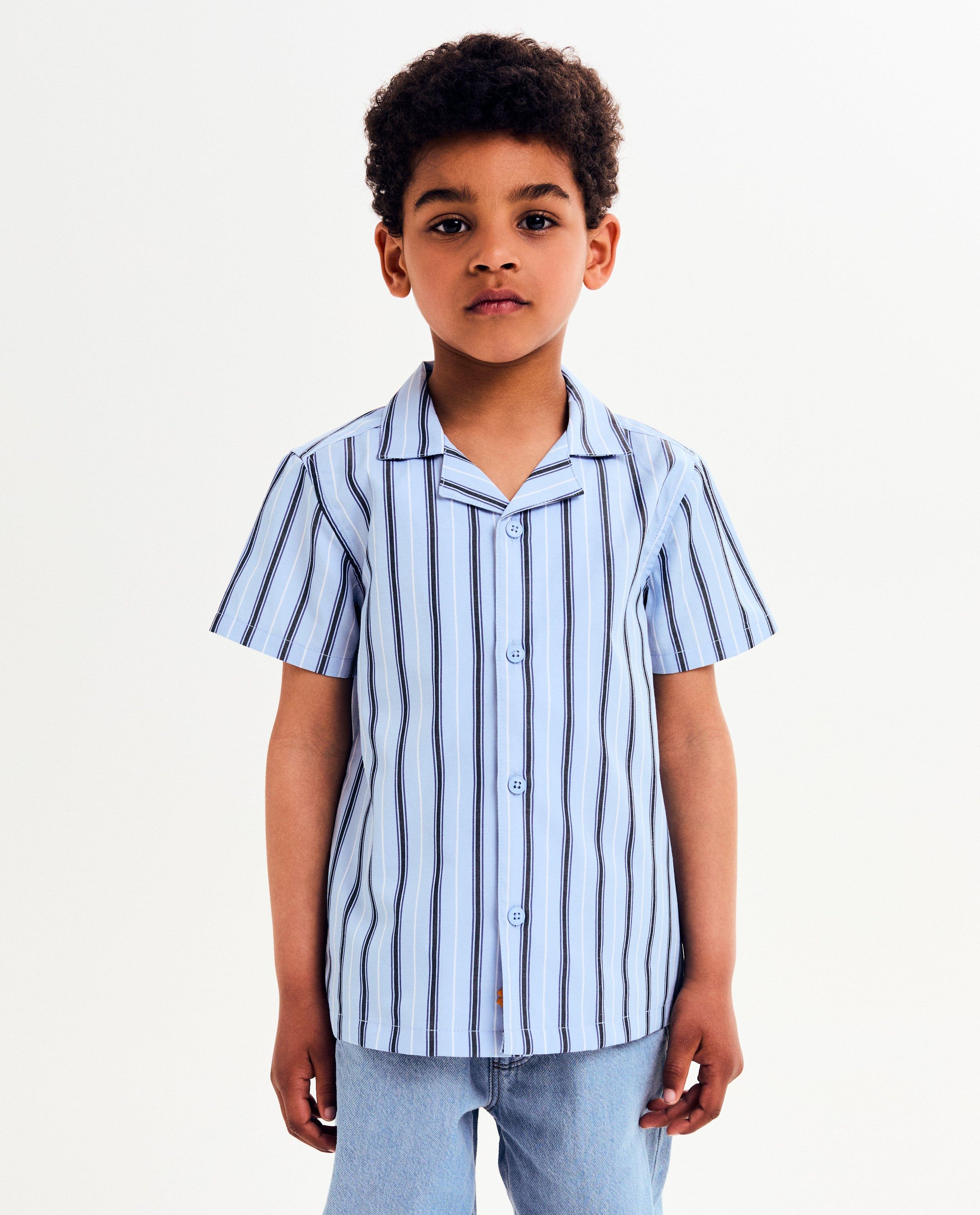 Hemd met strepen, regular fit, 92-128 - Familystories