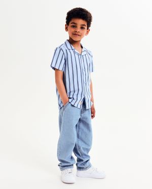 T-shirts - Hemd met strepen, regular fit, 92-128