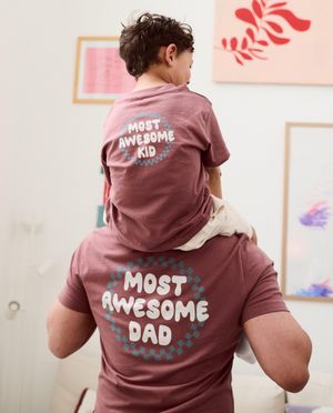 T-shirts - T-shirt en coton biologique avec impression au dos, S-XXXL