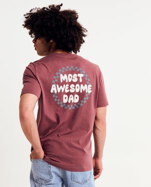T-shirts - T-shirt en coton biologique avec impression au dos, S-XXXL