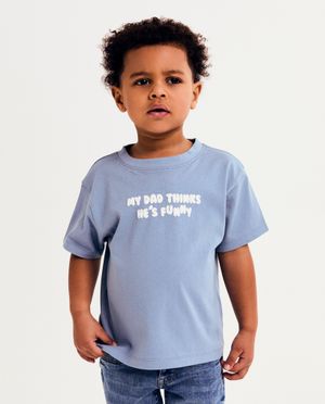 T-shirts - T-shirt en coton biologique My dad thinks he's funny, 98-134