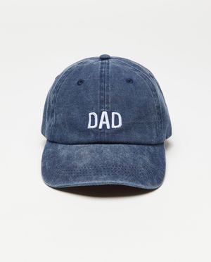 Breigoed - Pet met geborduurd opschrift Dad
