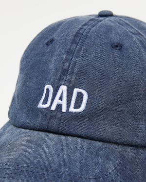 Breigoed - Pet met geborduurd opschrift Dad