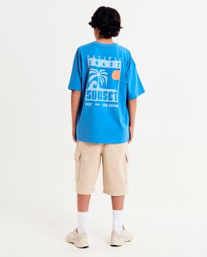 T-shirts - T-shirt met backprint, loose fit