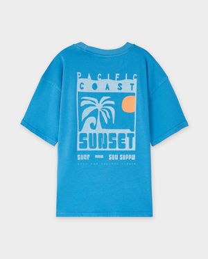 T-shirts - T-shirt met backprint, loose fit