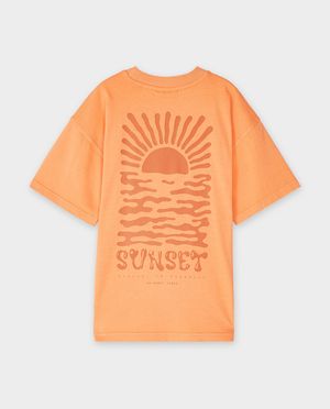 T-shirts - T-shirt met backprint, loose fit