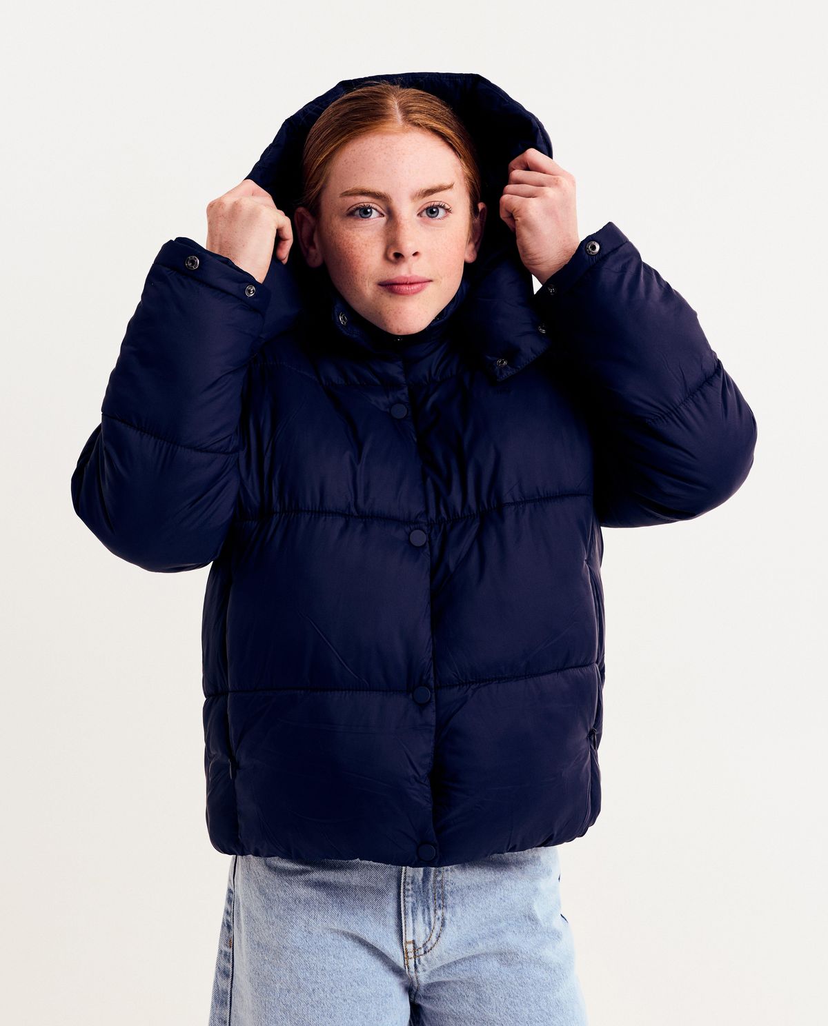 Pufferjas van gerecycleerd polyester