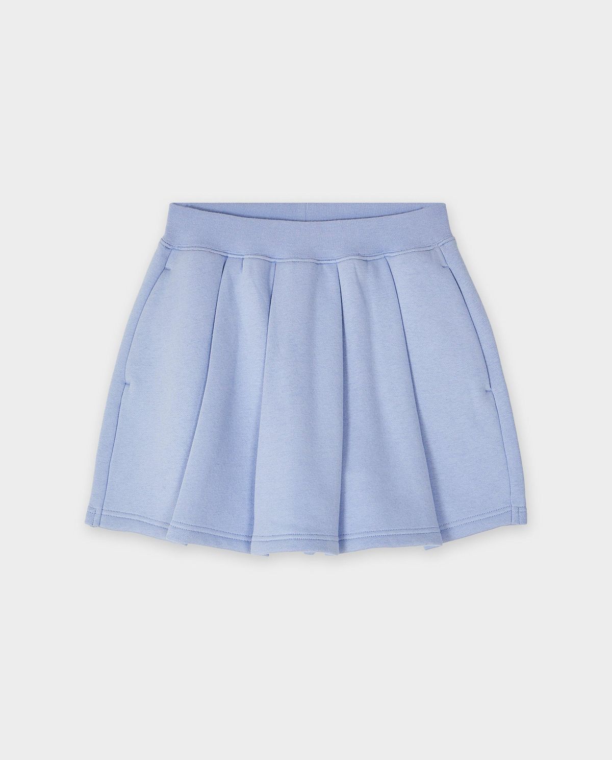 Skort van sweatstof
