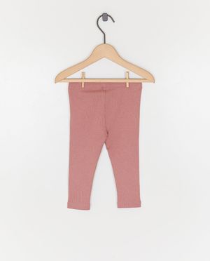 Leggings - Legging met fijn ribpatroon