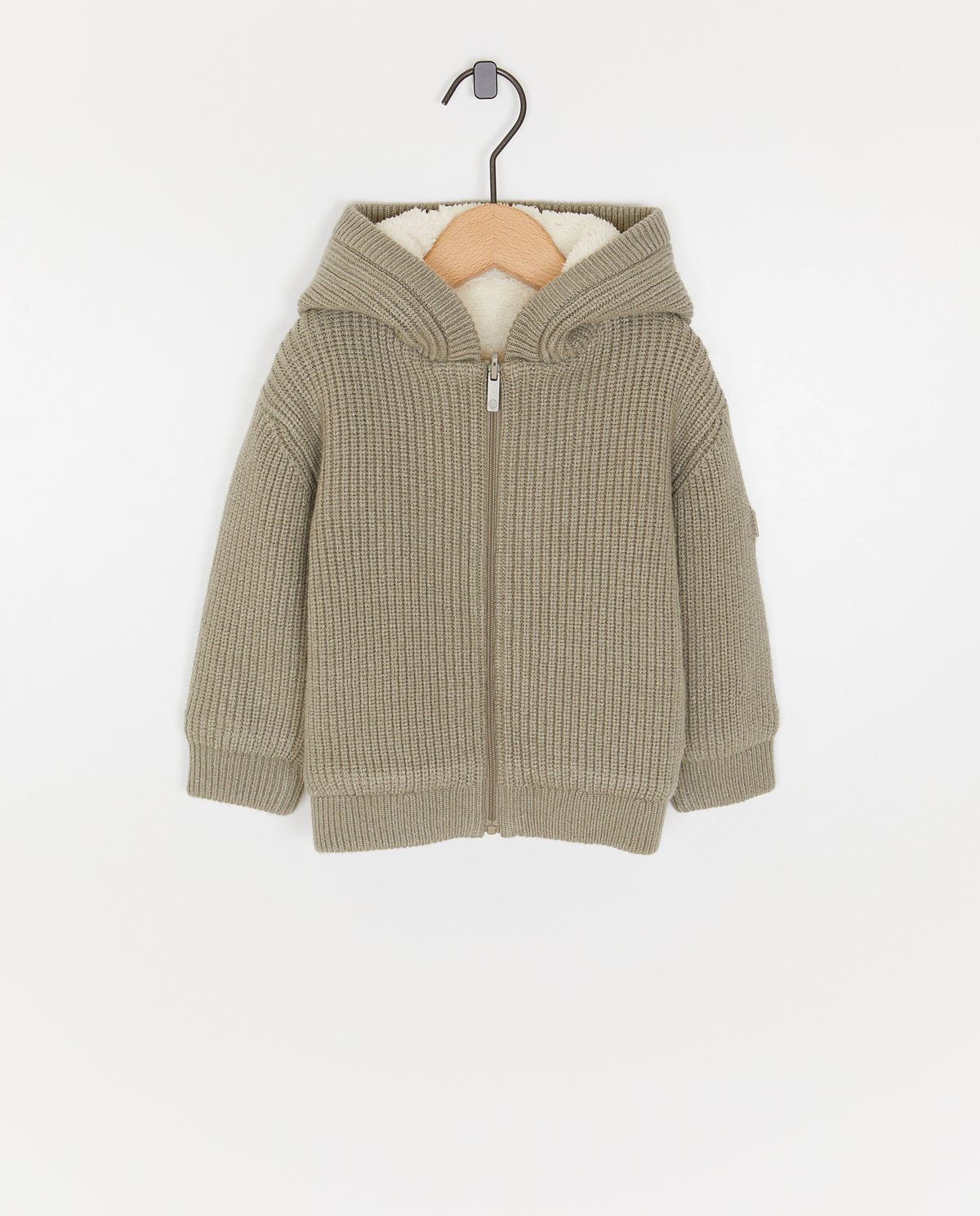 Omkeerbaar vest met teddy