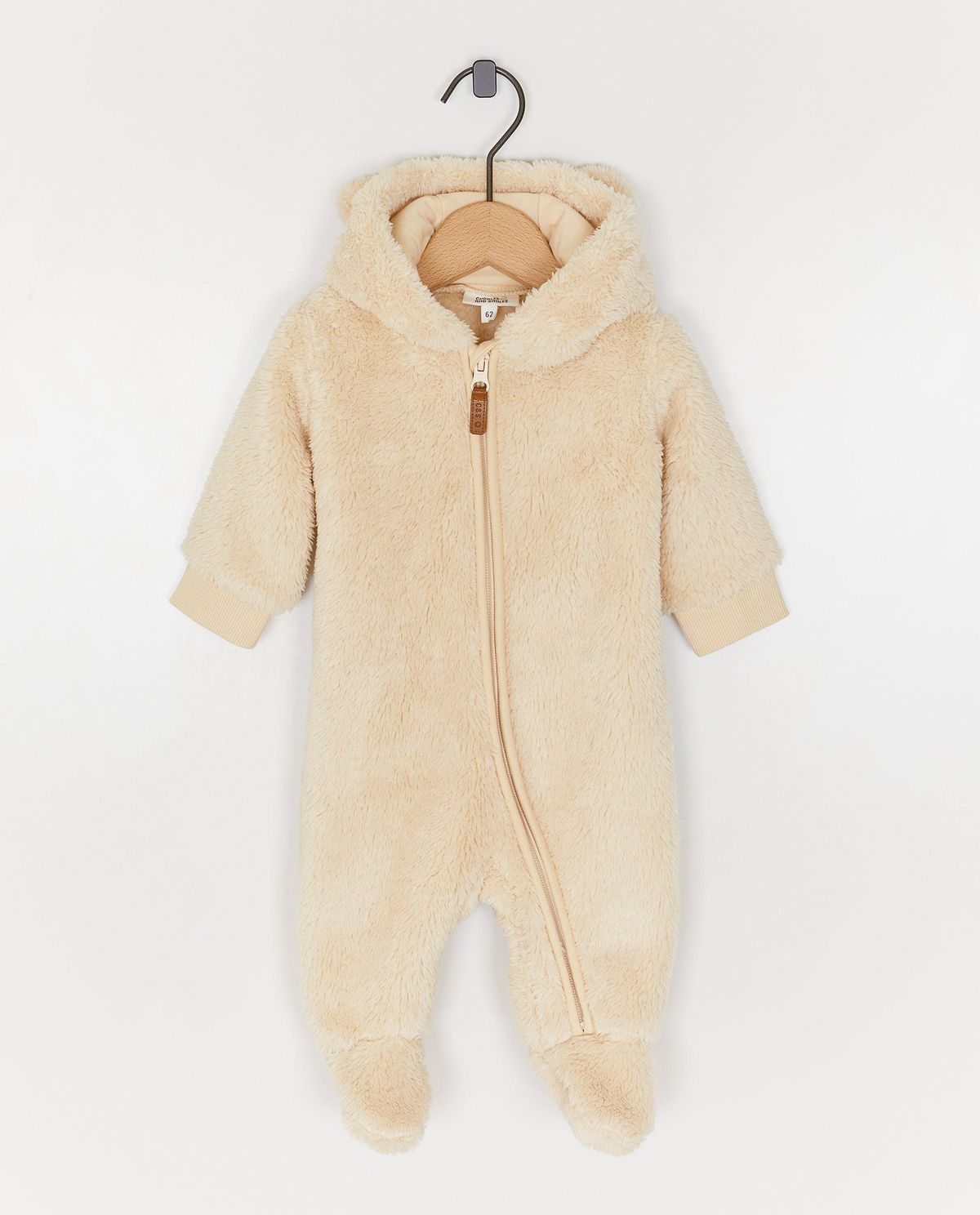 Teddy onesie van gerecycleerd polyester