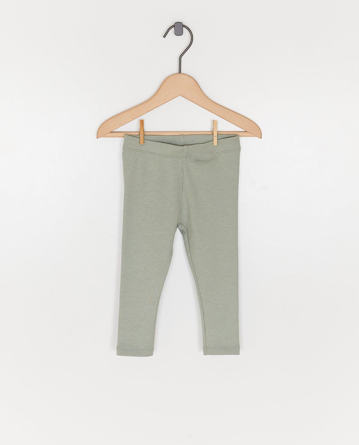 Legging met fijne rib