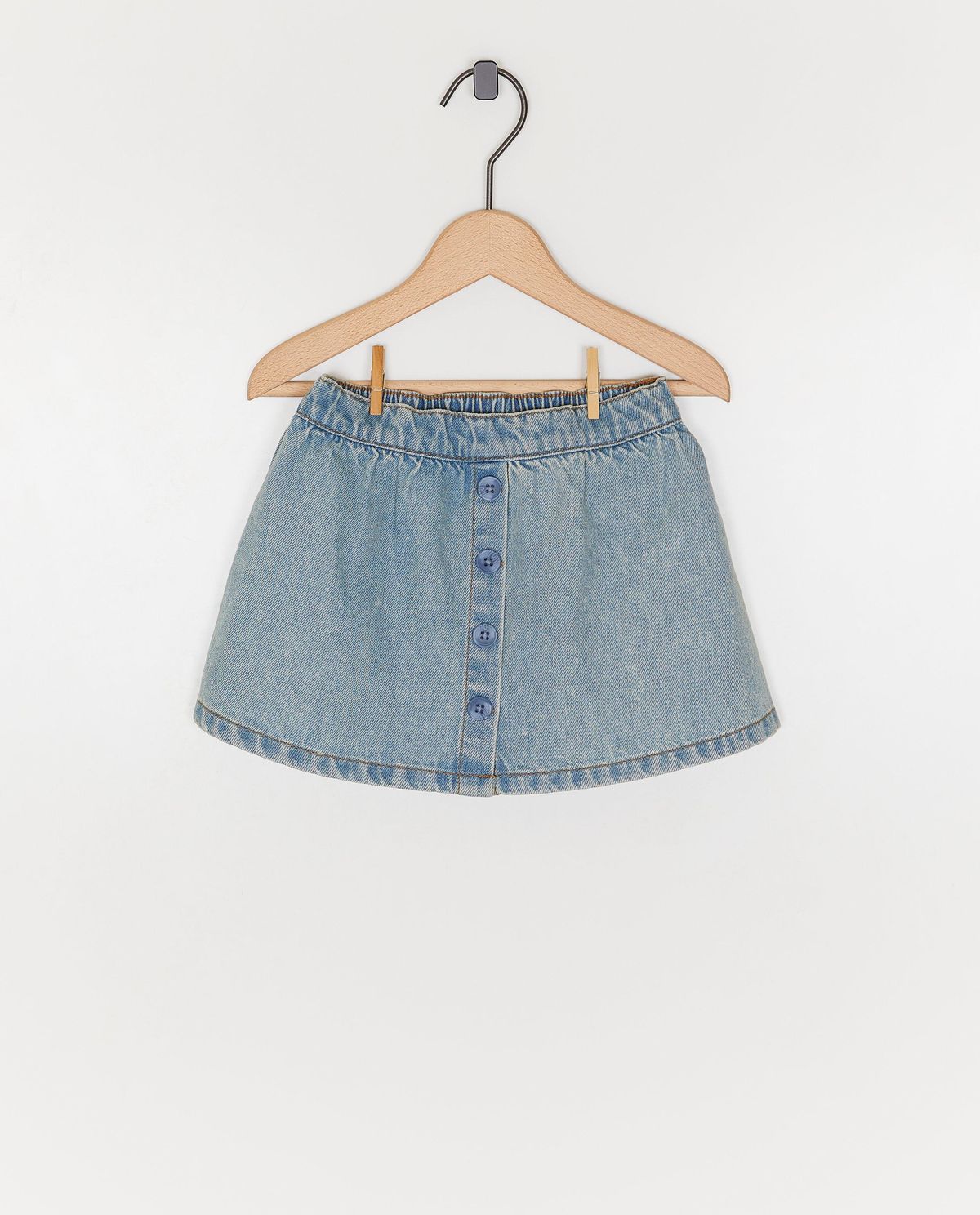 Blauwe jeansrok