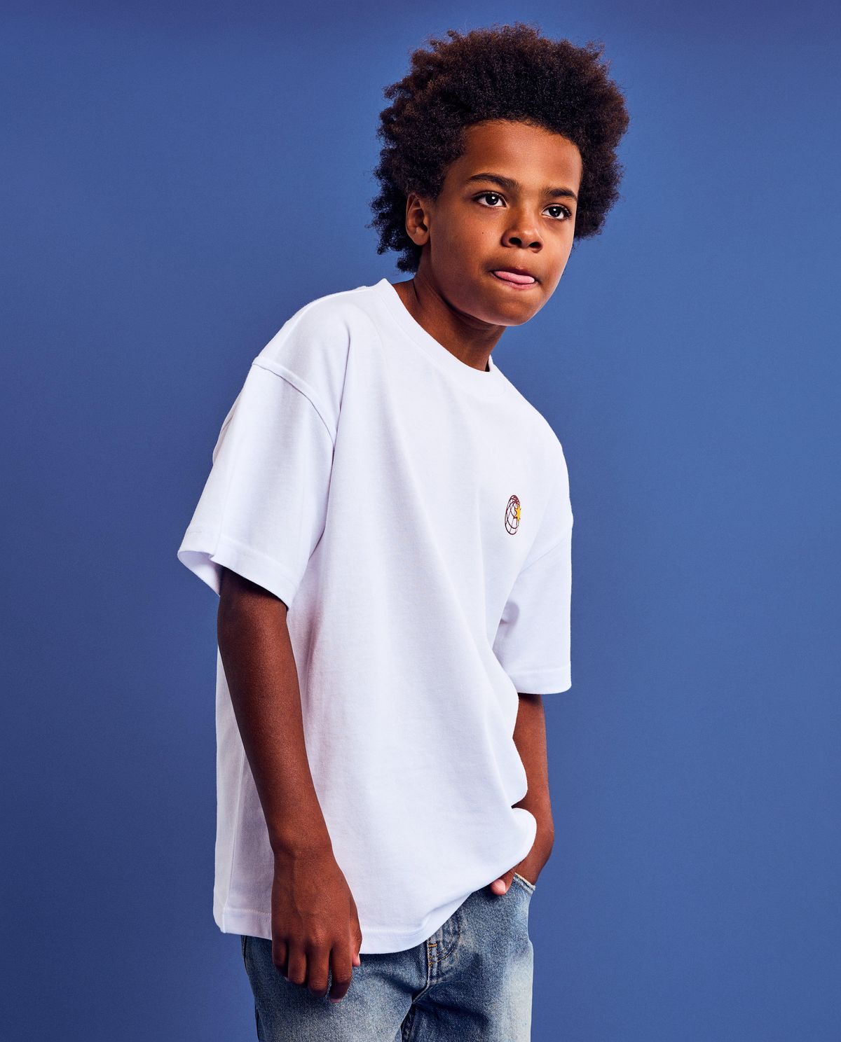 T-shirt met backprint, loose fit