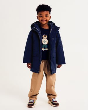 Parka's - 2-in-1 jas van gerecycleerd polyester, 92-128