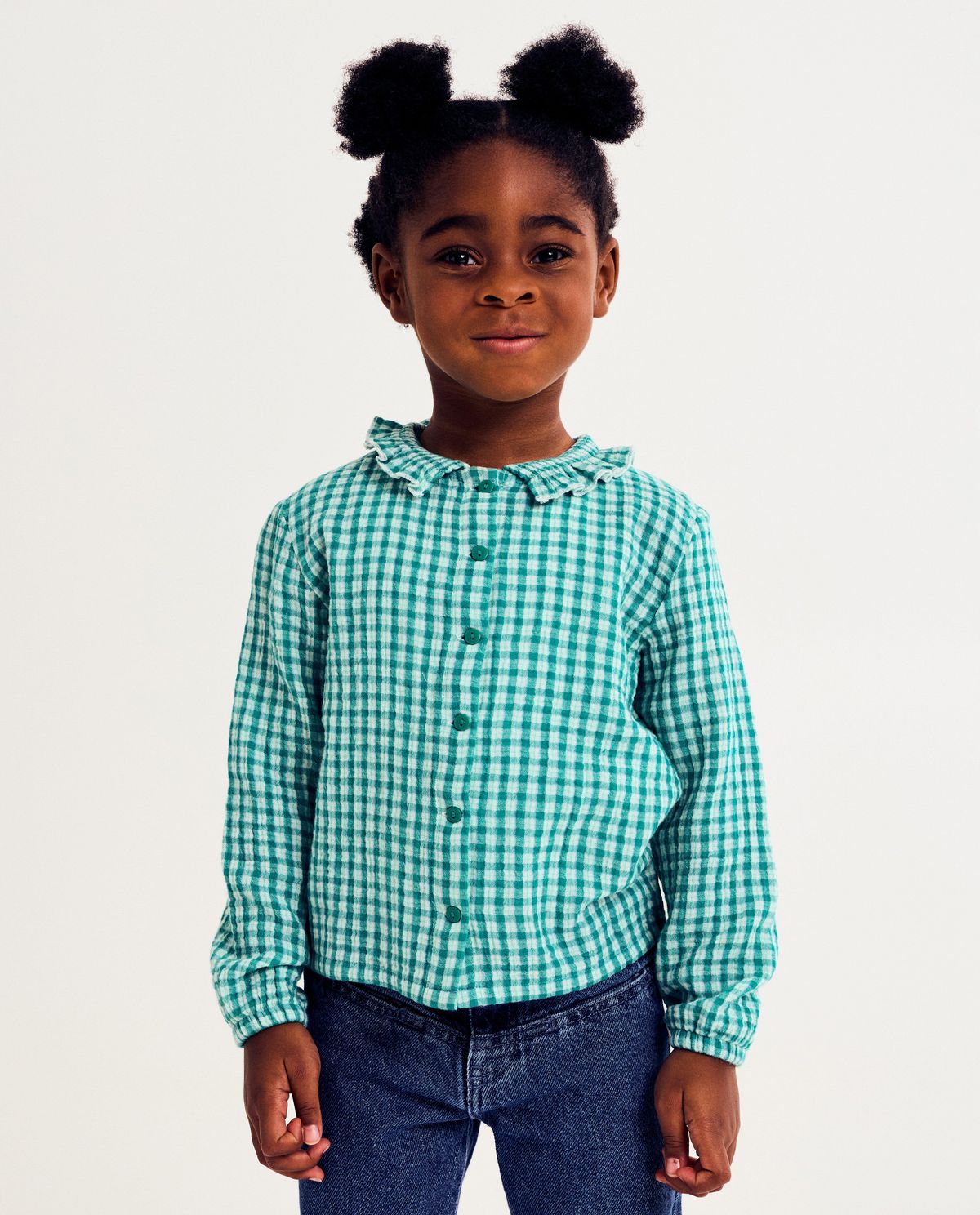 Blouse met structuur