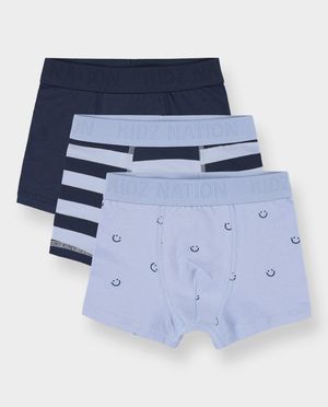 Set van 3 boxershorts, 86-128 - Kidz Nation