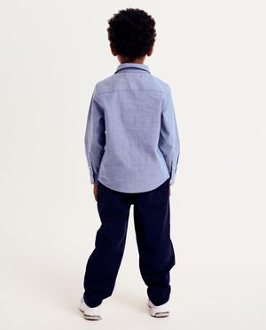 Chemises - Chemise bleue, regular fit