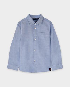 Chemises - Chemise bleue, regular fit