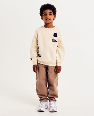 Sweats - Sweatshirt avec patchs brod&eacute;s