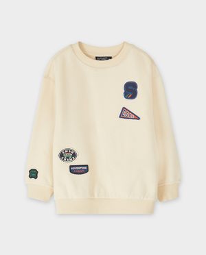 Sweats - Sweatshirt avec patchs brod&eacute;s