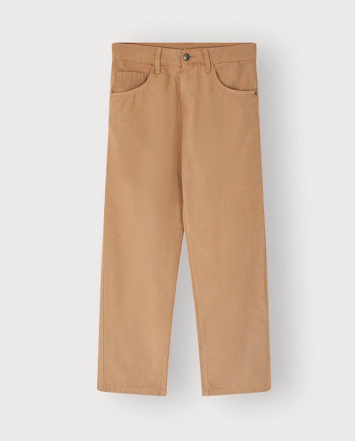Bruine broek, loose fit