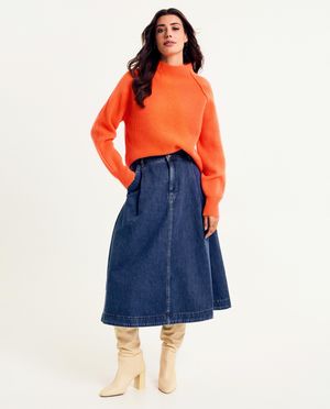 Blauwe jeansrok - Dina Tersago