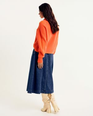 Rokken - Blauwe jeansrok