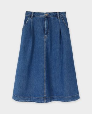 Rokken - Blauwe jeansrok