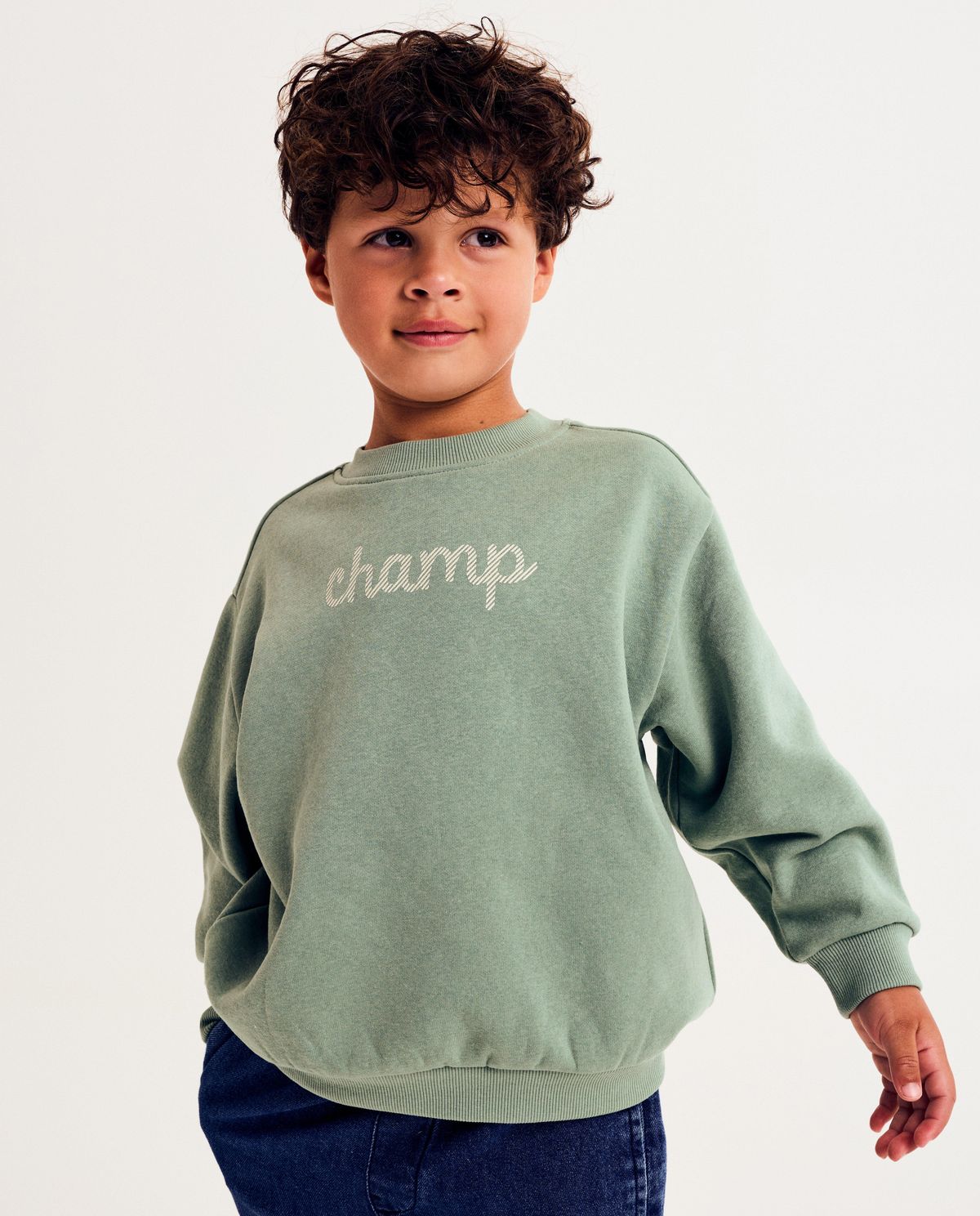 Sweater met opschrift