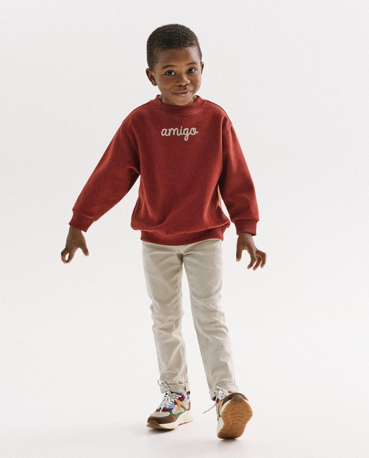 Lichtbruine broek, skinny fit