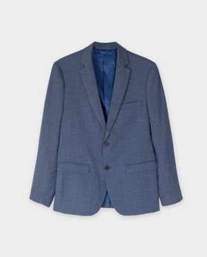 Blazers - Blauwe kostuumblazer