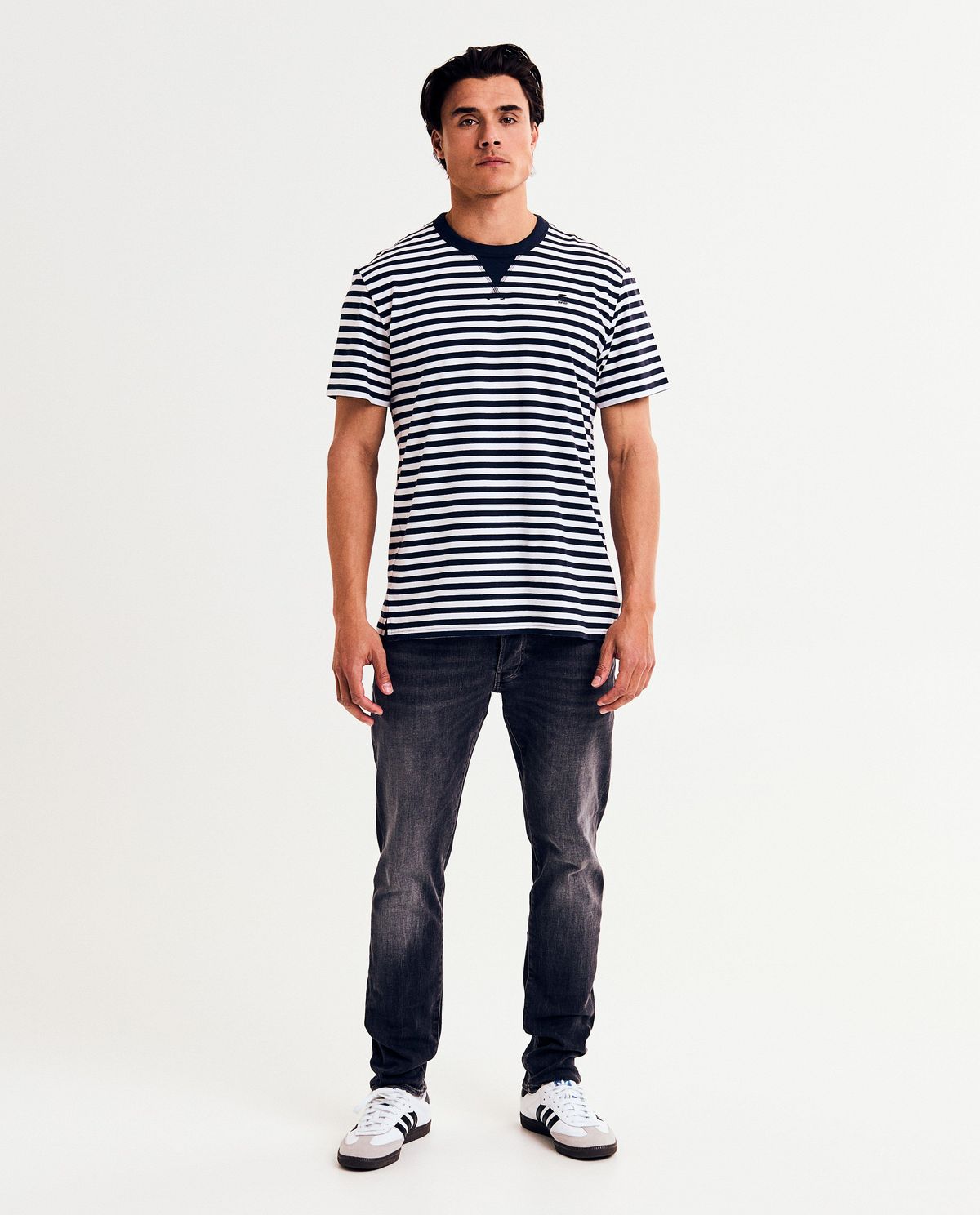 Zwarte jeans, slim fit