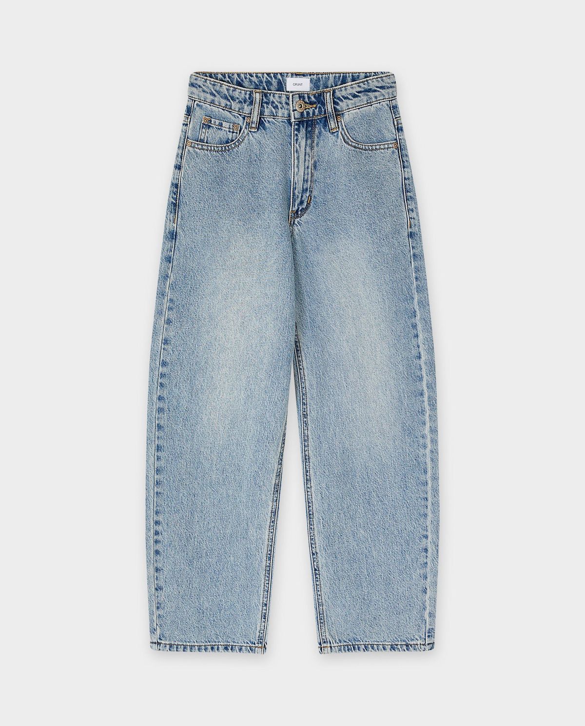 Lichtblauwe jeans, loose fit