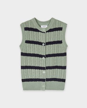 Cardigan - Cardigan met kabelpatroon