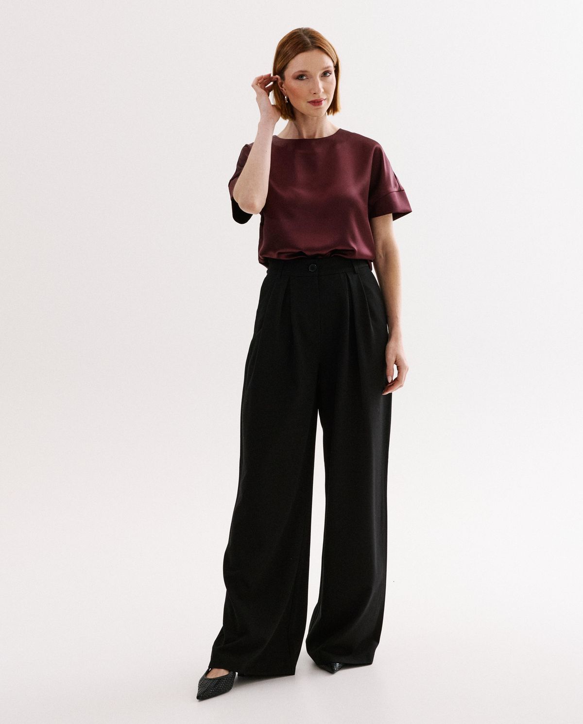 Geklede broek, straight fit