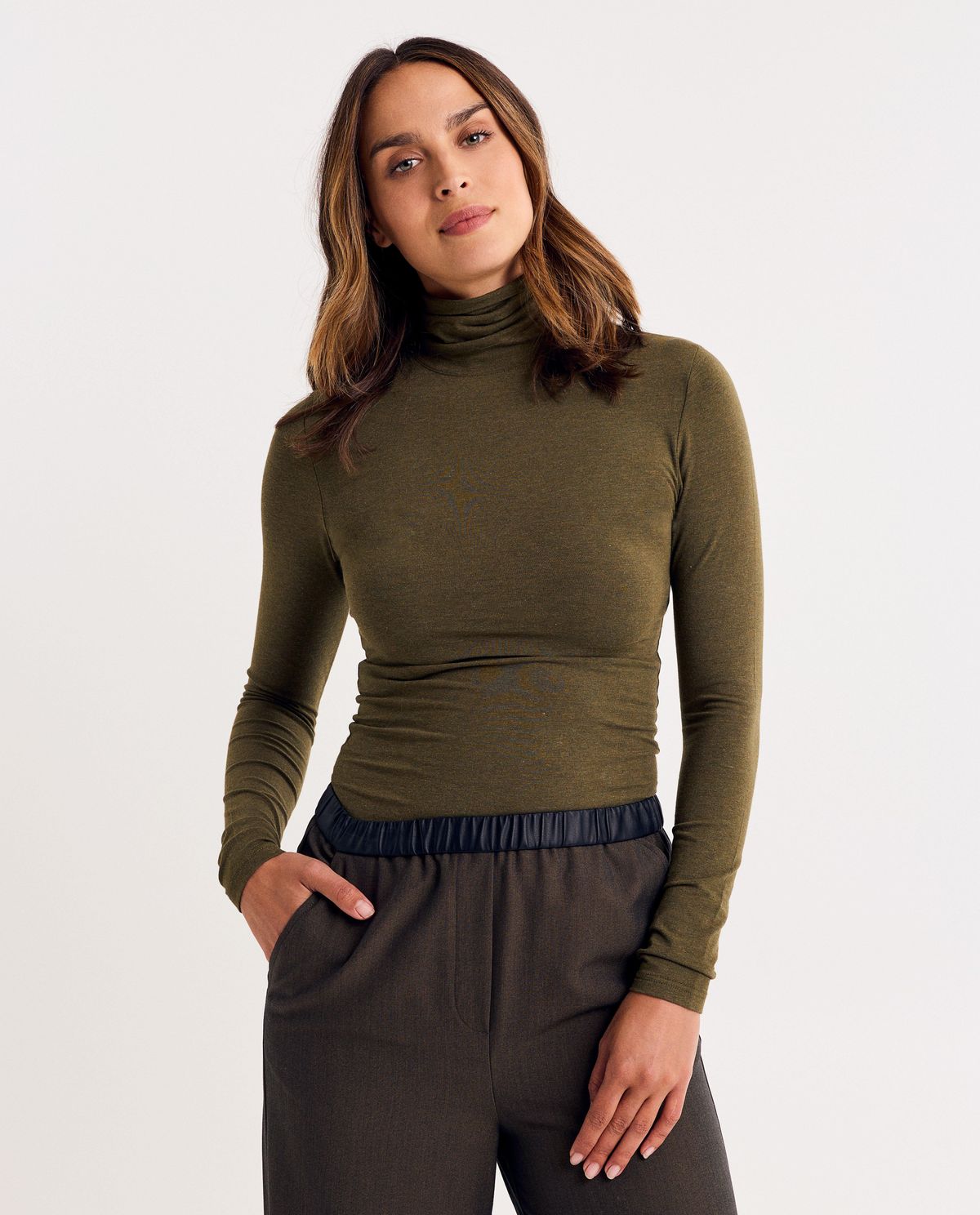 Longsleeve met rolkraag