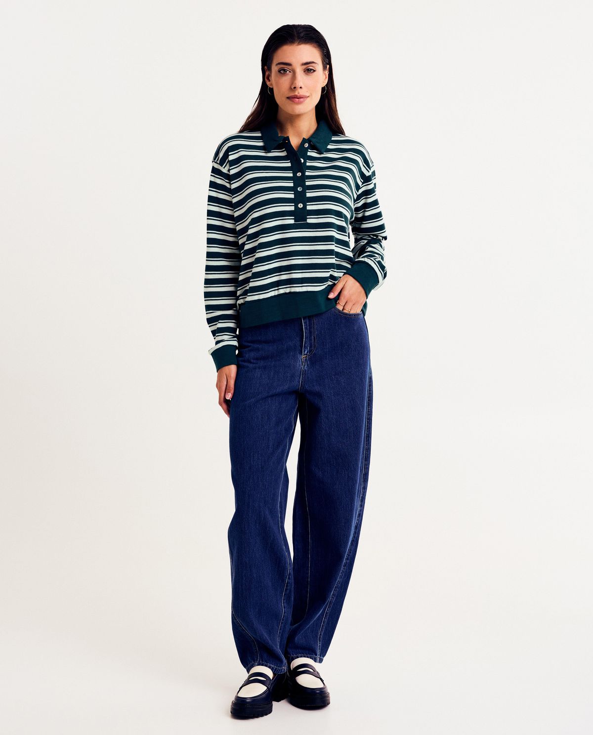 Blauwe jeans