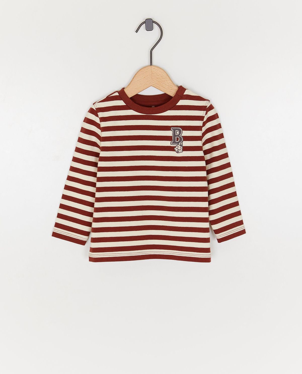 Longsleeve met geborduurd opschrift