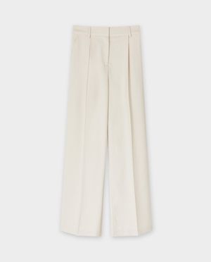 Broeken - Beige broek, loose fit