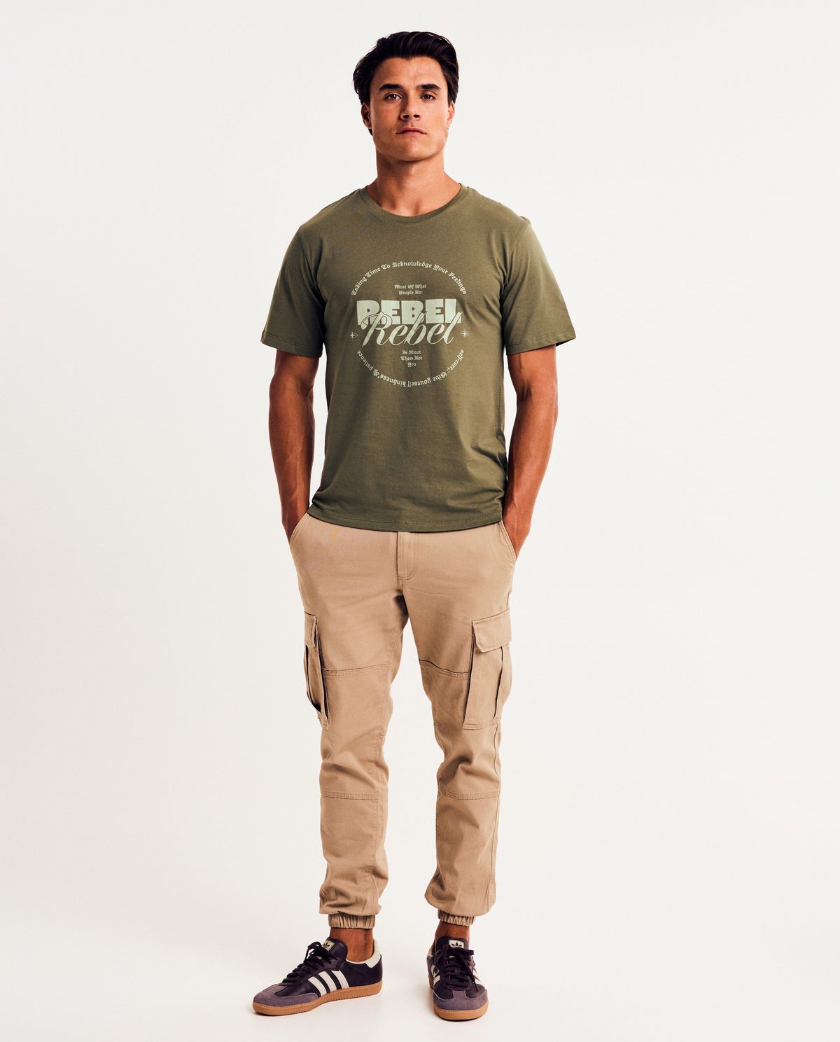 Beige broek