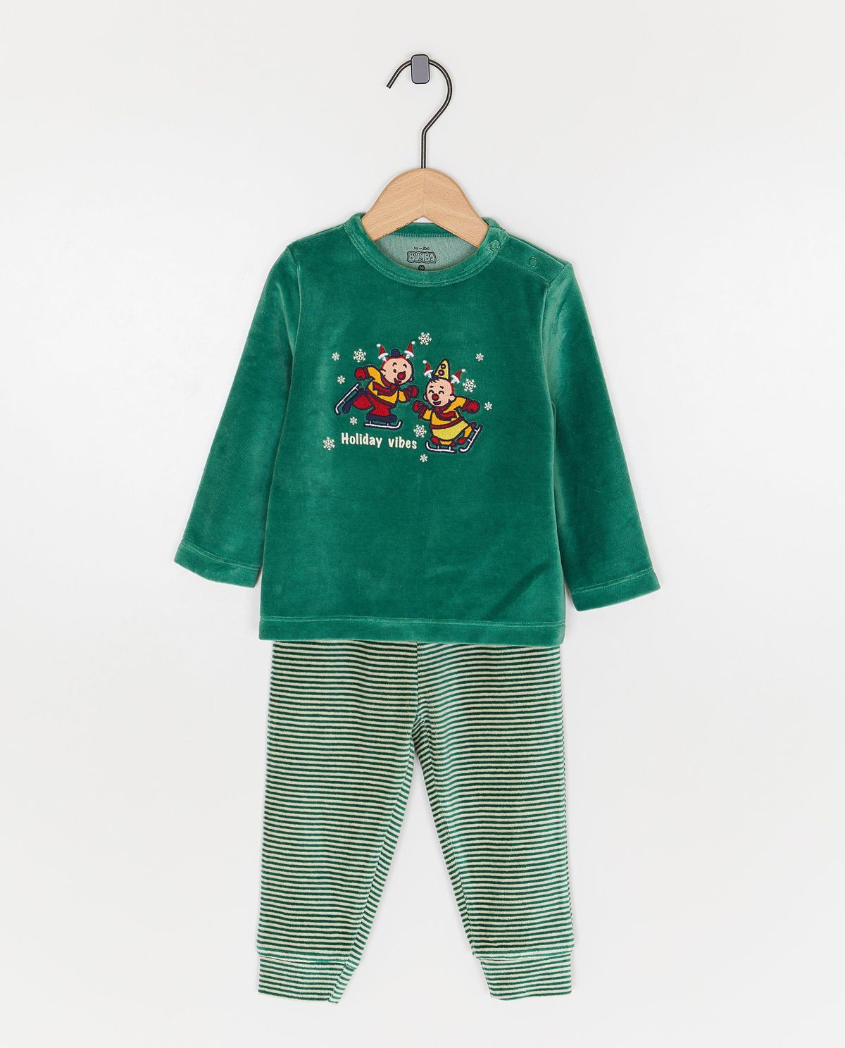 Pyjama met geborduurde Bumba en Bumbalu