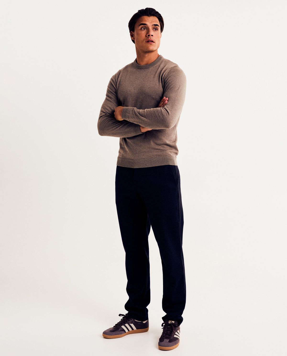 Zwarte broek, slim fit