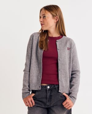 Cardigan - Cardigan met backprint